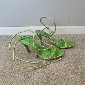 Green Raina Heels - Jennifer Lopez - Womens 9.5"